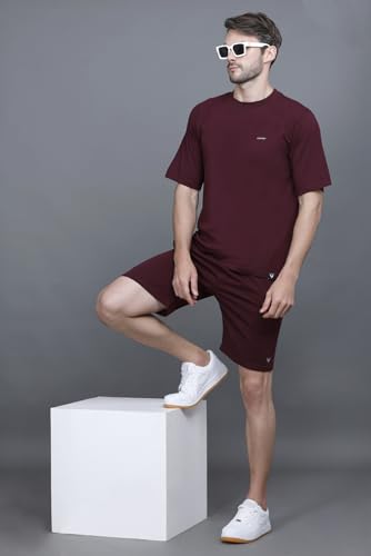 Image of GODFREY Cotton Half Trackpant with Zipper Pocket Shorts for Men | Outdoor Light Weight Sports