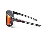Julbo Fury Okulary przeciwsłoneczne dla dorosłych Unisex, Trans. Black/Black, jeden rozmiar
