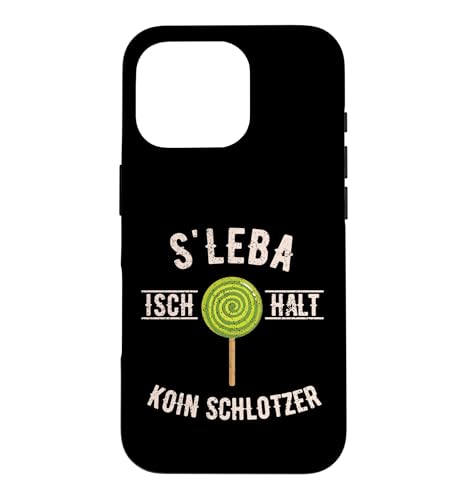 Leba Isch Halt Koin Schlotzer �V�����@�[�x���̃X���[�K�� �X�}�z�P�[�X iPhone 16 Pro �p