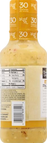 Image of Olive Garden Light Italian Dressing, 16 fl. oz., Made with Italian Spices, Oil and Vinegar, Perfect Chicken Marinade, Sandwich Spread or Salad Dressing (Pack of 2)