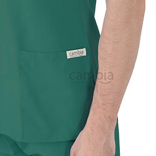 Image of Cambia Scrub Suits for Doctors Men /OT Dress Unisex (XS, Bottle Green)