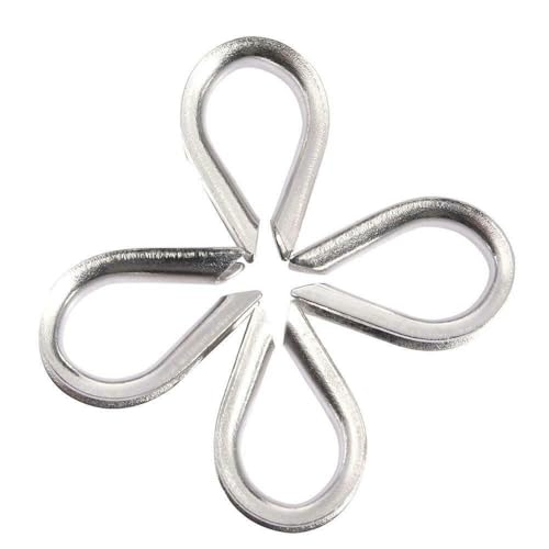 Cosse câble en acier inoxydable M12 304 pour cordage 12mm lot de 4