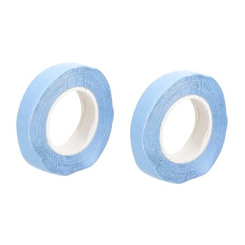 Ipetboom 2 Rolls Hair Piece Tape Double-Sided Strong Adhesive Skin-Safe for Wigs Toupees and Hair Systems