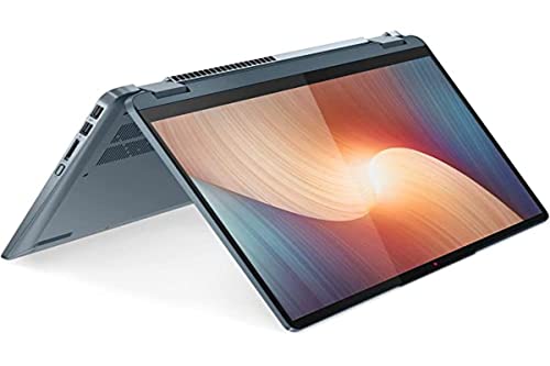 Lenovo IdeaPad Flex 5 Gen 7 - Ordenador Portátil Convertible 14' WUXGA Táctil (AMD Ryzen 5 5500U, 16GB RAM, 512GB SSD, AMD Radeon Graphics, Windows 11 Home) Teclado QWERTY Español - Azul