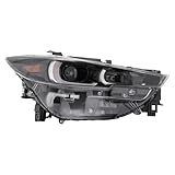 For 2022 2023 2024 For Mazda CX-5 FULL LED Headlight Assembly (NON-AFS & LED DRL), 12V Front Passenger Side Head Light Right Side Headlamp Direct Replacement-KPF151030, KPF1-51-030
