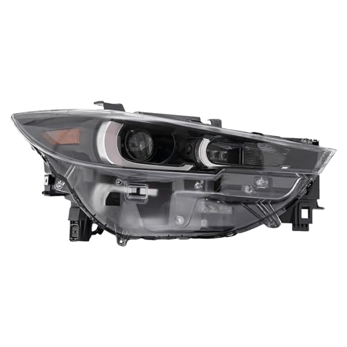 For 2022 2023 2024 For Mazda CX-5 FULL LED Headlight Assembly (NON-AFS & LED DRL), 12V Front Passenger Side Head Light Right Side Headlamp Direct Replacement-KPF151030, KPF1-51-030