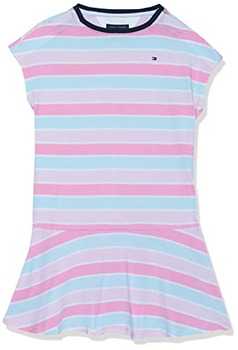 Tommy Hilfiger Girls' Adaptive Knit Dress with Velcro Brand Closure