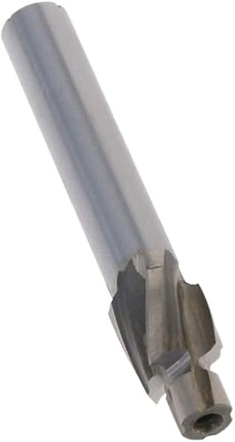 Miniatura 3 de Utoolmart Molino de extremo de avellanado, molinos de extremo de avellanados de vástago recto de acero de alta velocidad M6.2 de alta velocidad de 4