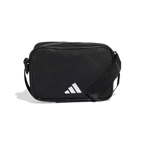 adidas Monogram Essentials Shoulder Bag, Bolsas Unisex Adulto, Negro/Blanco, 1 Size adidas Monogram Essentials Shoulder Bag, Bolsas Unisex Adulto, Negro/Blanco, 1 Size