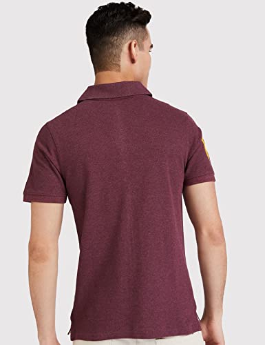 Image of Deniklo Men Cotton Rich Regular Fit Solid Polo T-Shirt | Men's Best T Shirt |Half Sleeves Casual T-Shirt |Classic Plain T-Shirt | Collar T Shirt|Polo T-Shirt for Men (Available in Plus Size)