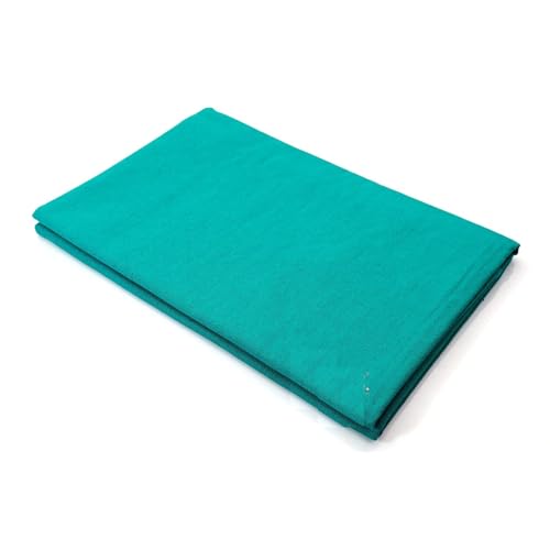 Saini_MEDICOS Reusable Cotton Plain Drape Sheet (Size: 36Inch X 72Inch, Colour: Green)-6
