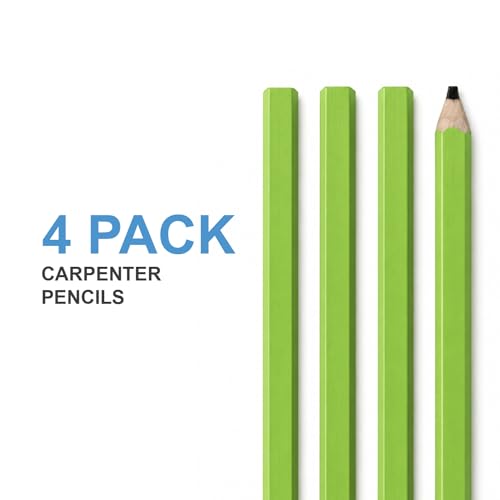 Lápices Carpintero Neón Verde Set x4 miniatura 5