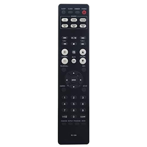 RC-1204 Replacement Remote Control Fit for Denon CD RECEIVER RCD-M40 DM40SBK RCD-M40DAB RCDM40 DM40SBK RCDM40DAB