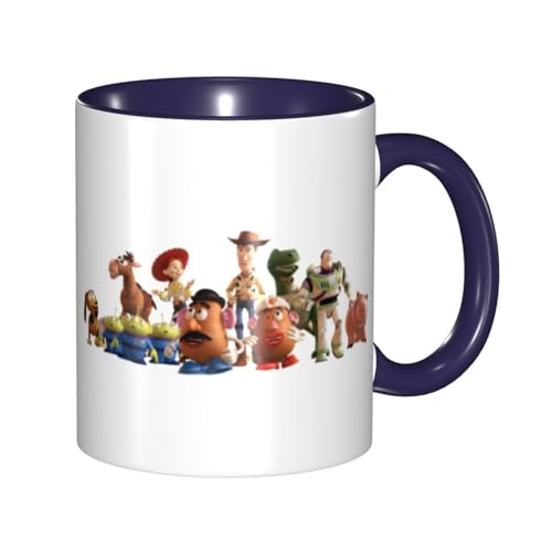 トイストーリー マグカップ 330ml ティーカップ コーヒーカップ カップ セラミック Mug Cup 軽量 直接ドリップ おしゃれ かわいい 電子レンジ対応 グッズ オフィス 家用 プレゼント