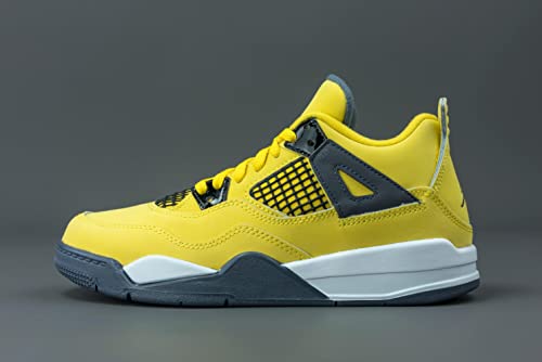 Image of AIR JORDAN 4 RETRO (GS) inchPURE PLATINUM inch