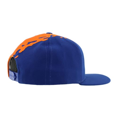 Image of ZHATS NHL Unisex-Adult NHL Officially Licensed Adjustable Snapback Hat Flat Bill Z11 Retro Paintbrush