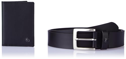 Image of Van Heusen Men Leather Belt & Wallet Combo Pack