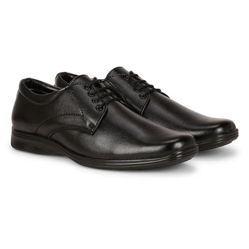 Image of Wenzal Men's Synthetic Lace Up Office wear Comfortable Formal Shoes | Casual Shoes for Men| Royal Look Shoes for Men