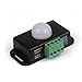 Taikuwu Détecteur de Mouvement à Infrarouge LED 12 V DC Détecteur de Mouvement Capteur de Mouvement Pir Pour Bande LED/Ampoule 12 V 8A