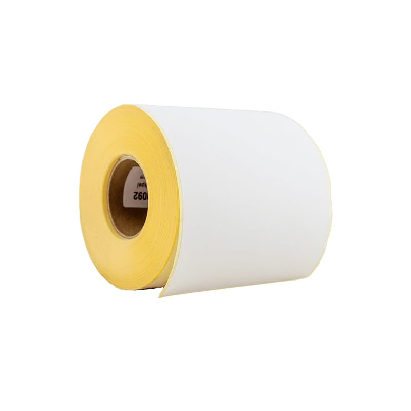 BCS LABELS - Rollo de 305 Etiquetas Adhesivas de Papel Mate 100x125mm para impresoras de Transferencia Térmica (Zebra, TSC, Toshiba, Brother) Etiqueta impresora códigos barra etiqueta envíos (16)