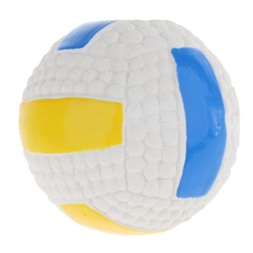 Juguete sonoro para perro en forma de voleibol miniatura 7