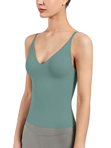 ミストレアス Bicolor strap Camisole Dress Optical white Tank-top dress with double shoulder strap