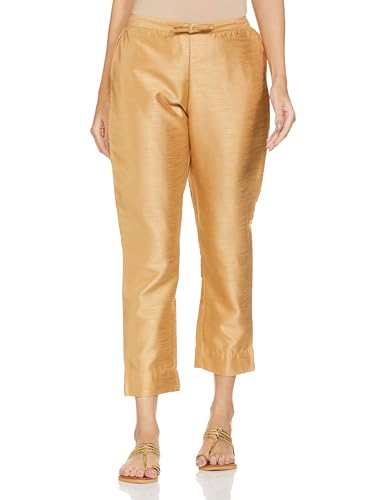 Image of Amazon Brand - Myx Women's Slim Fit Mid Rise Pants (Available in Plus Sizes)