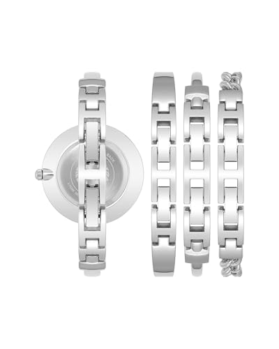 Image of Anne Klein Women's Bangle Watch and Bracelet Set