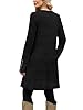 Long Sleeve Dress for Women Sweater Dresses Tunic Knee Length Fall Dress Plus Size Fall Fashion Deals Winter Dresses 2025 Black 2XL #3