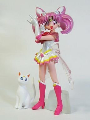 Amazon スーパーちびムーン 月にかわっておしおきよ ちびうさ バンダイ Hgif 美少女戦士セーラームーンワールド4 アニメ 萌えグッズ 通販