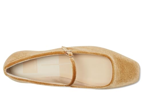 Dolce Vita Women's Reyes Ballet Flat, Honey, 7.52