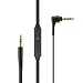 MEElectronics 4-Feet Gold Plated 3.5mm Extension Stereo AUX Audio Cable Cord with In-Line Remote, Microphone, and Universal Volume Control