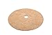 Wacredo Kokosmatte rund/Winterschutz & Frostschutz für Topfpflanzen | Pflanzenschutz aus 100% Kokosfasern, Mulchscheibe (20cm - 80cm Ø) (Ø 45cm, 1 Stück)