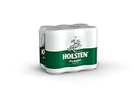 Holsten Pilsener 4,8% Vol. Premium Pils l 6x0,5l Dosen Multipack |Sixpack 6x0,5l Einweg Dosenbiere 0,5 L mit erfrischend feinherbem Geschmack | Bierdose Einweg (6 X 0.5 L)