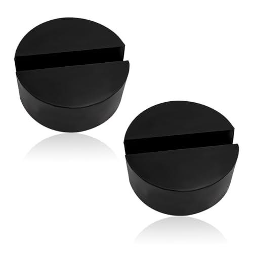 SHMZK 2 PCS Jack Pads, Heavy Duty Rubber Slotted Pinch