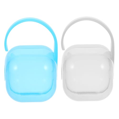 SUPVOX Pacifier Holder Case Baby Toddler Travel Storage Pp Material Portable Case Smooth Edges Convenient