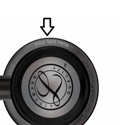 3M Littmann Cardiology IV Estetoscopio con Grabado Gratuito y Linterna Pupilar de Regalo (Gris/Smoke Edition/High Polish/Smoke Stem)