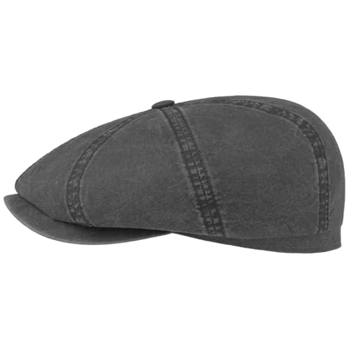 Stetson Hatteras Casquette Gavroche Coton Biologique Protection UV 40 Unisexe Printemps Ete