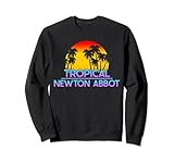 Unique Novelty Ironic Tropical Newton Abbot Gift For Men Women Item Related To Union Jack Proud UK Local Tourist Holiday Memorabilia Souvenir Merch