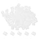 PATIKIL 3.2mm ID x 5mm AD x 5mm L Runde Abstandhalter Unterlegscheiben 100 Pack Nylon Standoff Dichtungen für M3 Hardware Schrauben Bolzen für 3D Drucker Elektrischer Ausgang Weiß