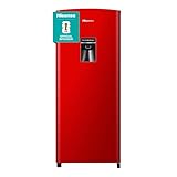 Hisense RR63D6WRX1-Refrigerador Una Puerta, 6.3 pies cúbicos con Dispensador de Agua,Deshielo...