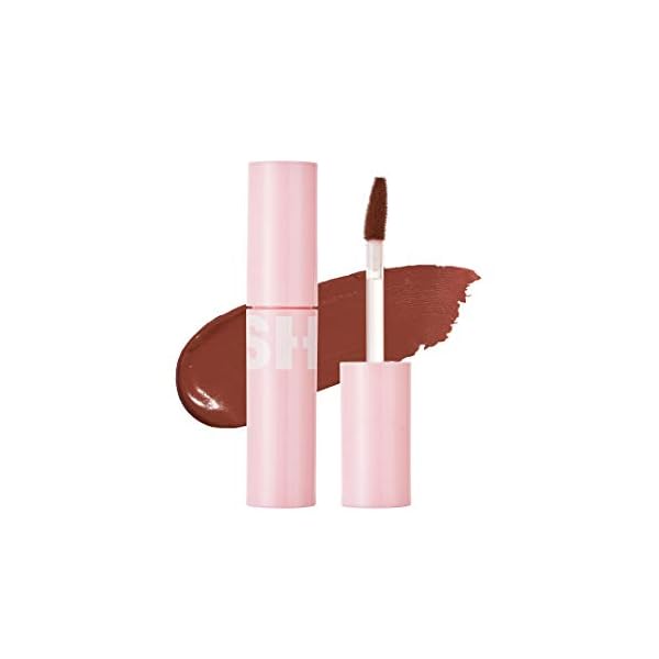 BLESSED MOON FLUFFY LIP TINTㅣ Long Lasting and Highly Pigmented Wine - Burgundy Matte Lip Tint, Moisturizing and Nourshing Lip Tint (03 LOVE LIE)