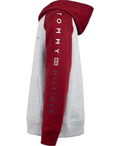 Tommy Hilfiger Boy's Long Sleeve Fleece Pull-over Hoodie4
