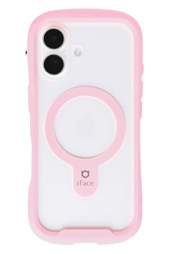 iFace MagSafe 対応 Reflection iPhone 17 ケース MagSynq クリア 強化ガラス (サクラピンク)【アイフェイス アイフォン17 用 スマホケース iphone17 カバー マグセーフ 耐衝撃 透明 ストラップホール】