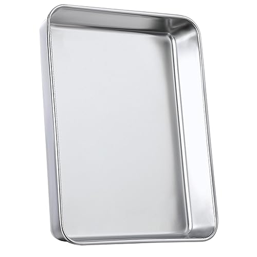 Cabilock Tray for Steaming and Roasting Flat Bottom Design for Barbecue Picnics Family Gatherings and Camping