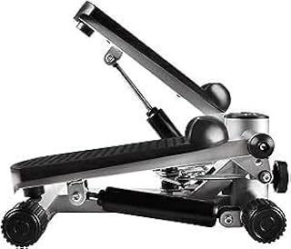 Steppers for Exercise, Mini Stair Stepper with Res Twist Stepper Exercise Machine,Mini Up-Down Stepper with LCD Display and Arm Cord Leg Fitness Training Machine Home Trainer