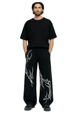 Image of Trackpants for Men Stylish Gym Trackpant for Man Joggers for Men Sweatpants Printed Track Pant