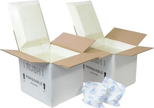 EmmChill SF8A-IP EcoFriendly Insulated Shipping Cooler, 8