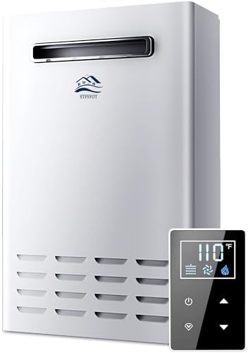 best outdoor propane tankless water heater that will surprise you 8 Propane Tankless Water Heater Outdoor, 5.2 GPM 130000 BTU On Demand Hot Water Heater with Remote Control, 110V Residential Instant Propane Waterheater