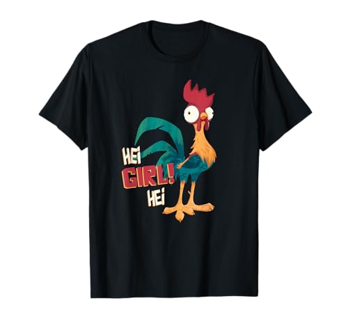 Disney Vaiana Hei Hei Chicken Hei Girl Hei T-Shirt